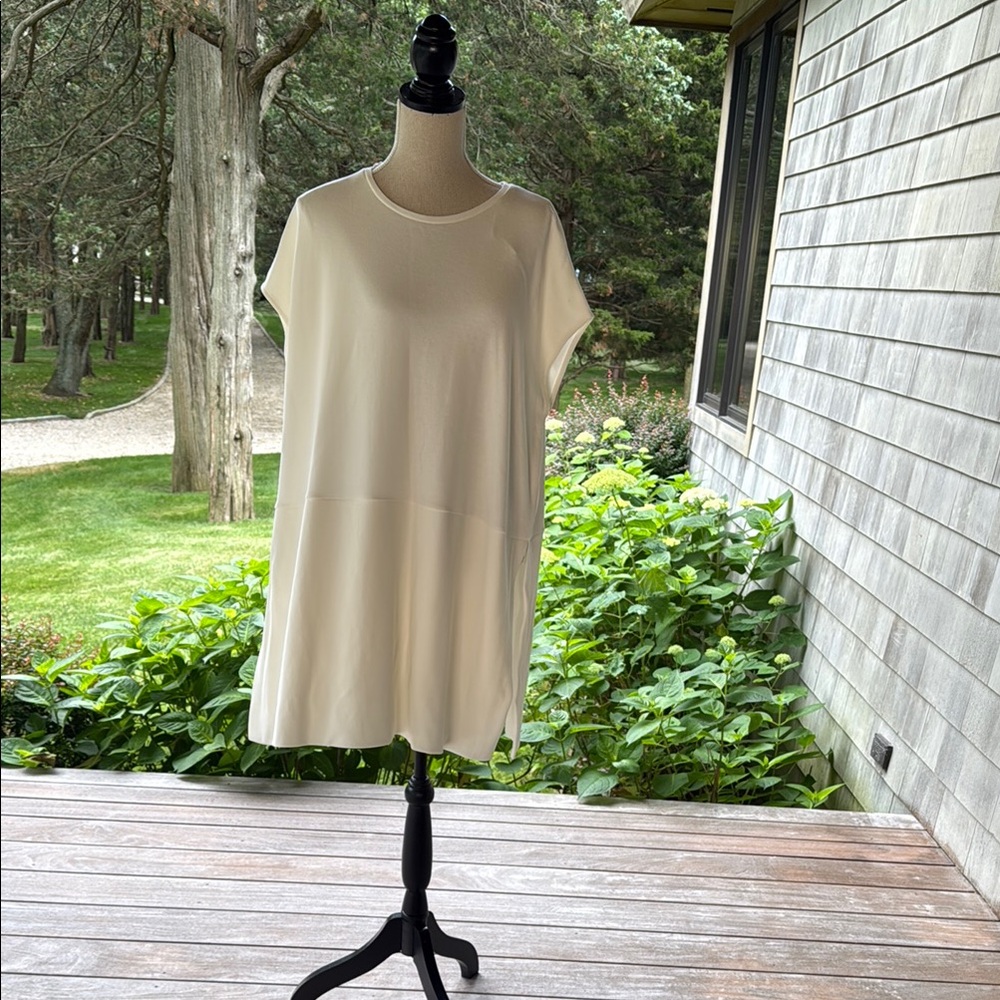 COS Cream Tunic Dress- Minimalist Style, size 40